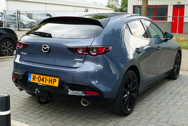 Mazda 3 2.0 e-SkyActiv-X M Hybrid 186 Luxury. 360 Camera, Stoel&StuurVerw, Full Led, 18"LMV, Haak 1300kg