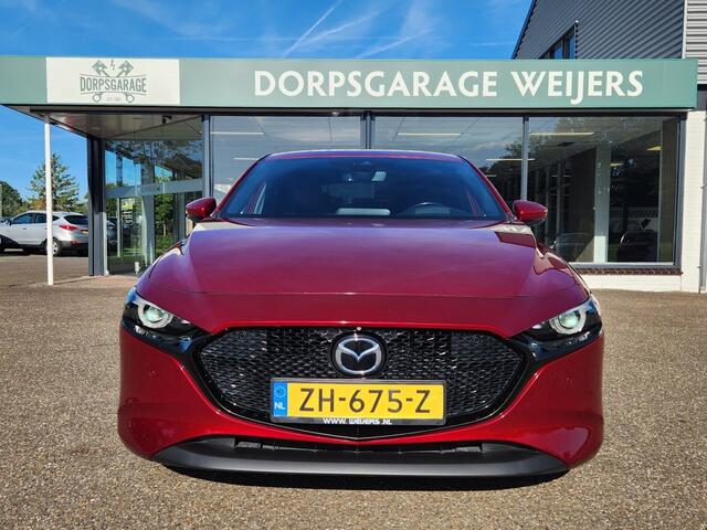 Mazda 3 2.0 Skyactiv G Luxury, Trekhaak, BOSE, Leder, 360 camera, Apple/Android