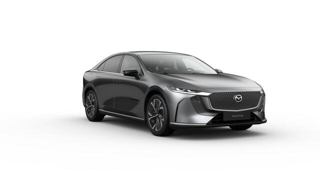 Mazda 6 6e Takumi 68.8 kWh / Machine Grey / Zwart kunstleder