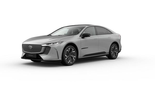 Mazda 6 6e Takumi 68.8 kWh / Aero Grey / Zwart kunstleder