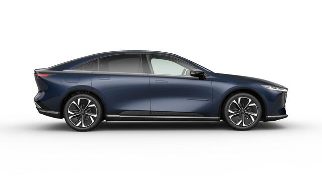 Mazda 6 6e Takumi 68.8 kWh / Deep Crystal Blue / Zwart kunstleder