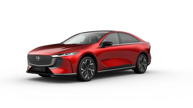 Mazda 6 6e Takumi 68.8 kWh / Soul Red Crystal / Warm Beige kunstleder