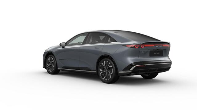 Mazda 6 6e Takumi 68.8 kWh / Polymetal Grey / Warm Beige kunstleder