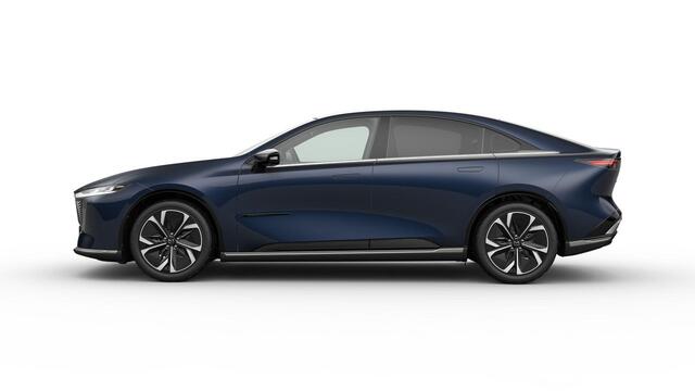 Mazda 6 6e Takumi 68.8 kWh / Deep Crystal Blue / Warm Beige kunstleder