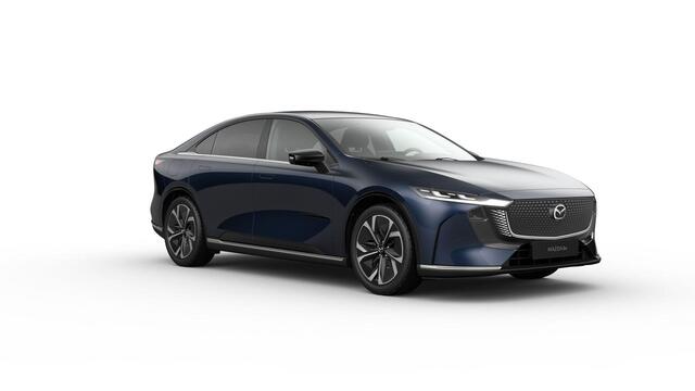 Mazda 6 6e Takumi 68.8 kWh / Deep Crystal Blue / Warm Beige kunstleder