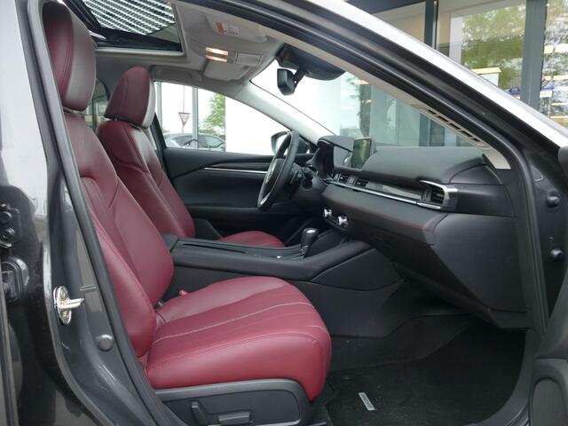 Mazda 6 Sportbreak 2.5 SkyActiv-G 194 Homura | AUTOMAAT | Rood Lederen Bekleding | Sunroof | Afneembare trekhaak| RIJKLAARPRIJS!