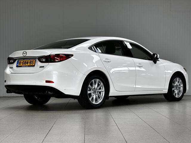 Mazda 6 2.5 SkyActiv-G 192 GT-M /AUTOMAAT! /Camera /17"LMV /KEYLESS GO! /Airco /Cruise /Elek. pakket /Bluetooth /Multi. LEDER Stuur /Isofix /Armsteun.