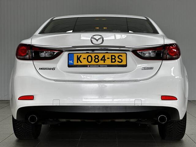 Mazda 6 2.5 SkyActiv-G 192 GT-M /AUTOMAAT! /Camera /17"LMV /KEYLESS GO! /Airco /Cruise /Elek. pakket /Bluetooth /Multi. LEDER Stuur /Isofix /Armsteun.