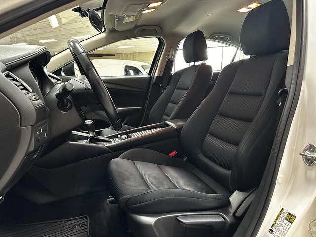 Mazda 6 2.5 SkyActiv-G 192 GT-M /AUTOMAAT! /Camera /17"LMV /KEYLESS GO! /Airco /Cruise /Elek. pakket /Bluetooth /Multi. LEDER Stuur /Isofix /Armsteun.