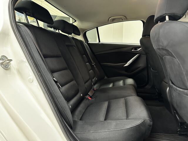 Mazda 6 2.5 SkyActiv-G 192 GT-M /AUTOMAAT! /Camera /17"LMV /KEYLESS GO! /Airco /Cruise /Elek. pakket /Bluetooth /Multi. LEDER Stuur /Isofix /Armsteun.