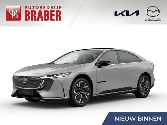 Mazda 6 6e Takumi Long Range 80 kWh | Dit jaar rijden, 17% bijtelling | ¤ 2.000 introductievoordeel bij aanschaf | Zwart leder |