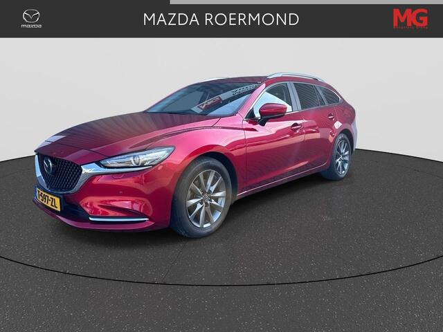 Mazda 6 Sportbreak 2.0 SkyActiv-G 165 6AT Business | Rijklaar | Apple carplay | Stoel verwarming & verkoeling | Head-up display