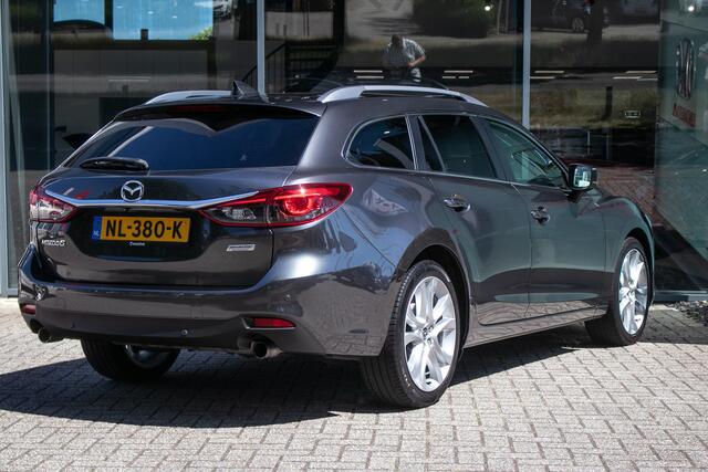 Mazda 6 Sportbreak 2.0 SkyActiv-G 165 Skylease GT Limited Navi | Leder | Memory seat | Stoel/Stuurverw.