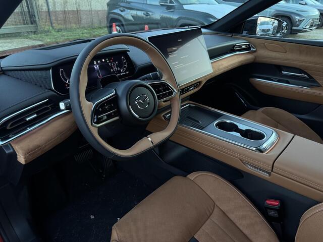 Mazda 6 6e Takumi Plus 68.8 kWh | Stoelverwarming/verkoeling | Stuurverwarming | Panoramadak | Adaptive cruise-control | Tan Nappa lederen interieur| 360-Camera | SONY-premium audiosysteem |