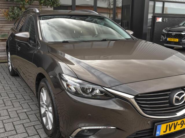Mazda 6 Sportbreak 2.0 SkyActiv-G 165 Skylease GT Navi Camera Stoelverwarming Trekhaak