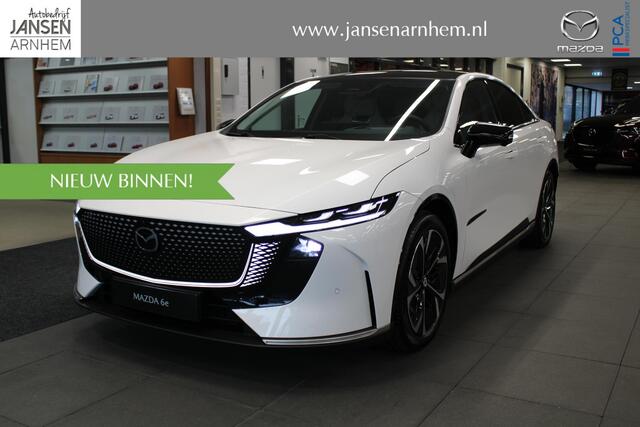 Mazda 6 6e Takumi 68.8 kWh , Nieuwe Auto, 10 KM, Voorraadvoordeel ¤ 4.194-, Leder, Adap.Cruise, Sony, Navi, Apple Carplay, 360 Camera, HUD, Stoelverwarming/ventilatie, LMV 19 Inch