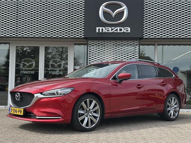 Mazda 6 Sportbreak 2.0 SkyActiv-G 165 Exclusive-Line | LEDEREN STOELEN | STOEL VENTILATIE | 360 CAMERA |