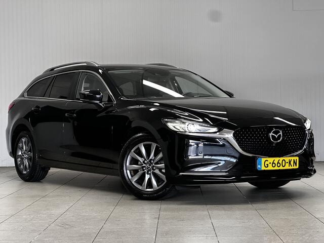 Mazda 6 Sportbreak 2.0 SkyActiv-G 165 Business Comfort/ 360 ° Camera/ BOSE/ Elek. Stoel(en) + Memory/ Dode-Hoek DET./ HUD/ LED koplampen/ Adaptive Cruise/ Stoelverw + Verkoeling/ Grootlicht Assist./ PDC V+A.