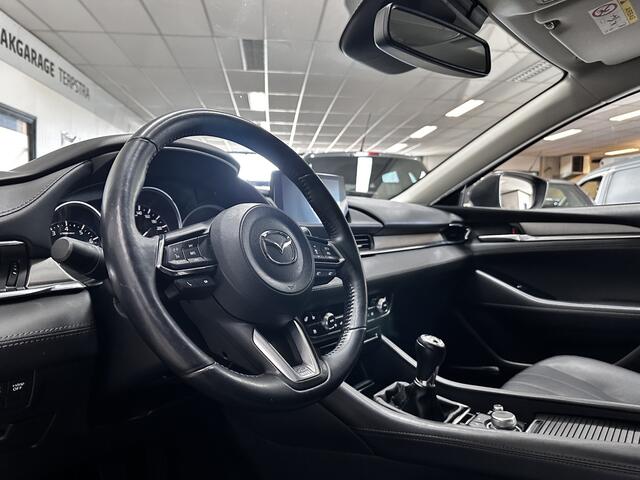 Mazda 6 Sportbreak 2.0 SkyActiv-G 165 Business Comfort/ 360 ° Camera/ BOSE/ Elek. Stoel(en) + Memory/ Dode-Hoek DET./ HUD/ LED koplampen/ Adaptive Cruise/ Stoelverw + Verkoeling/ Grootlicht Assist./ PDC V+A.
