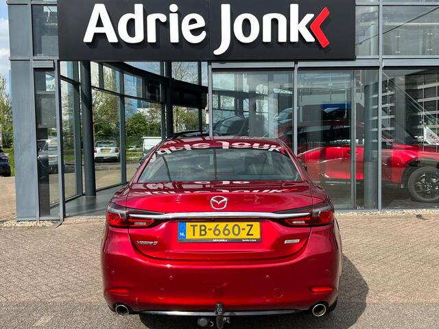 Mazda 6 2.5 SkyActiv-G 194 Signature | AUTOMAAT | TREKHAAK |SUNROOF | STUUR + STOEL VERWARMING | STOEL VENTILATIE | APPLE + ANDROID CARPLAY |