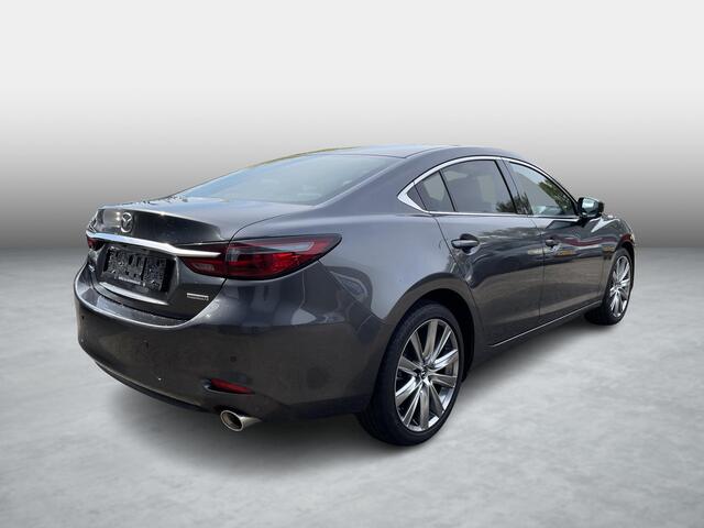 Mazda 6 Sedan 2.5 SkyActiv-G 194 Luxury , Automaat, Schuif-/Kanteldak, Leder, 360 Camera, Bose, Adap.Cruise, Stoel/Stuurverwarming, Stoelventilatie, LMV 19 Inch, PDC, LKA