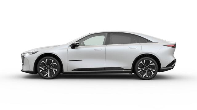 Mazda 6 6e Takumi Business Edition 68.8 kWh / Crystal White Pearl / Zwart kunstleder