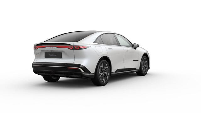 Mazda 6 6e Takumi Business Edition 68.8 kWh / Crystal White Pearl / Zwart kunstleder