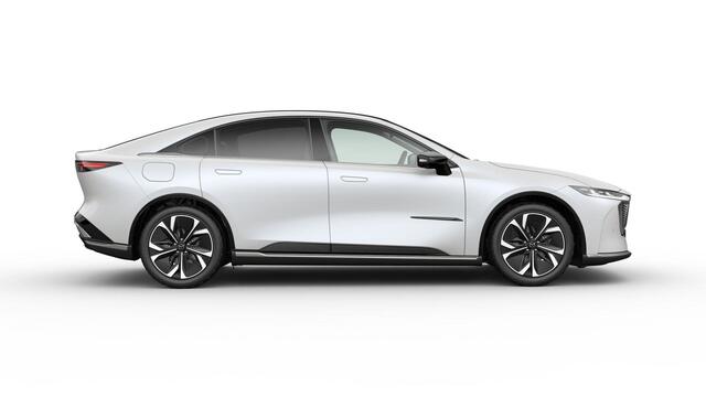 Mazda 6 6e Takumi Business Edition 68.8 kWh / Crystal White Pearl / Zwart kunstleder