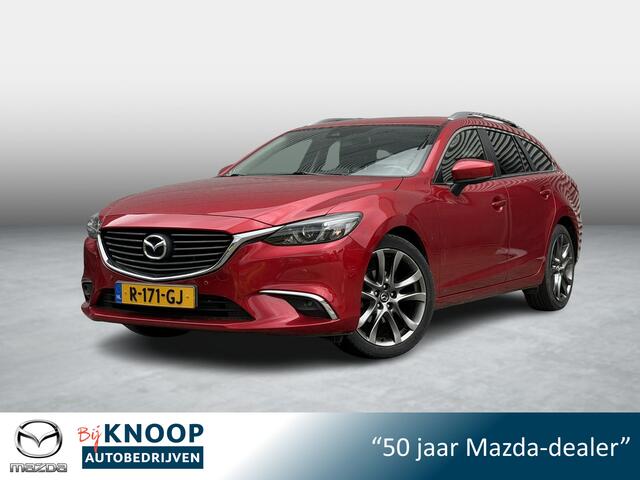 Mazda 6 Sportbreak 2.2D SkyActiv-D 150 Skylease+ | Trekhaak | LED | PDC |