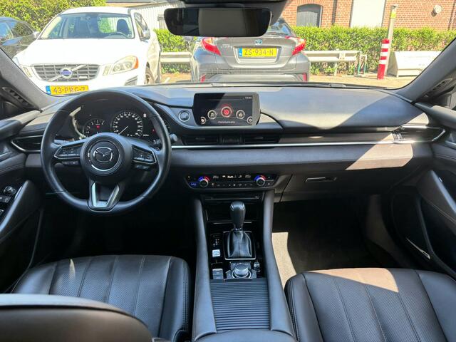 Mazda 6 2.5 SkyActiv-G 194 Signature,360 camera,leder,1 jaar garantie