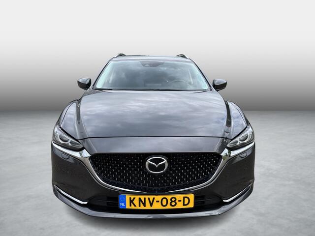 Mazda 6 Sportbreak 2.0 SkyActiv-G 165 Luxury , Automaat, Leder, Adap.Cruise, 360 Camera, Navi, Carplay, LMV 19 Inch, Stoelventilatie/verwarming, HUD