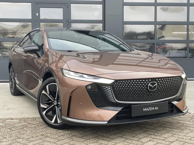 Mazda 6 6e Takumi Business Edition 68.8 kWh | ZWART LEDER | NAVI | PANO | 360 CAMERA | GRATIS TREKHAAK! T.W.V. ¤ 1695,-