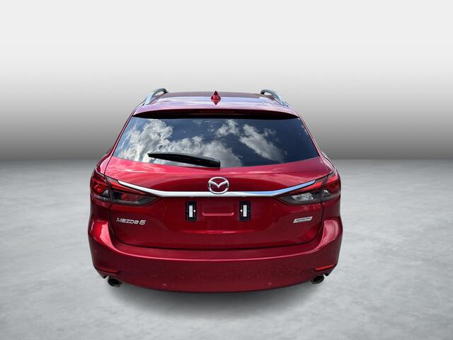Mazda 6 Sportbreak 2.5 SkyActiv-G 194 Luxury , Automaat, Trekhaak, Schuifdak, Leder, Adap.Cruise, 360 Camera, Bose, HUD, Navi, Stoelventilatie/Verwarming