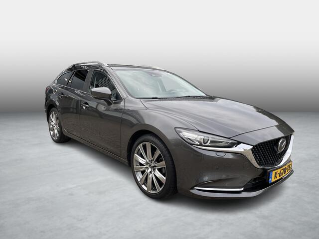 Mazda 6 Sportbreak 2.0 SkyActiv-G 165 Business , Automaat, Trekhaak, Leder, Bose, Adap.Cruise, Clima, Stoel/Stuurverwarming, Stoelventilatie, 360 Camera, Apple Carplay, Android Auto, LMV 19 Inch,
