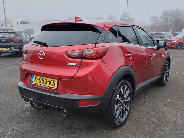 Mazda CX-3 2.0 SkyActiv-G 120pk Sportive | Origineel NL | Clima | Cruise | Pdc | Stoelverwarming | Licht+Regensensor | Privacy Glass | 18''lm | Trekhaak