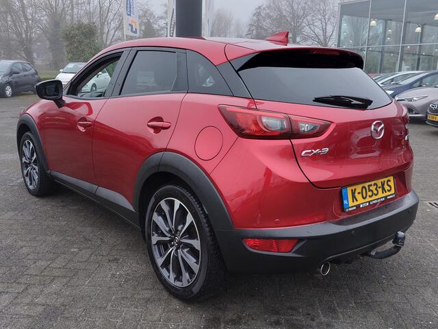 Mazda CX-3 2.0 SkyActiv-G 120pk Sportive | Origineel NL | Clima | Cruise | Pdc | Stoelverwarming | Licht+Regensensor | Privacy Glass | 18''lm | Trekhaak