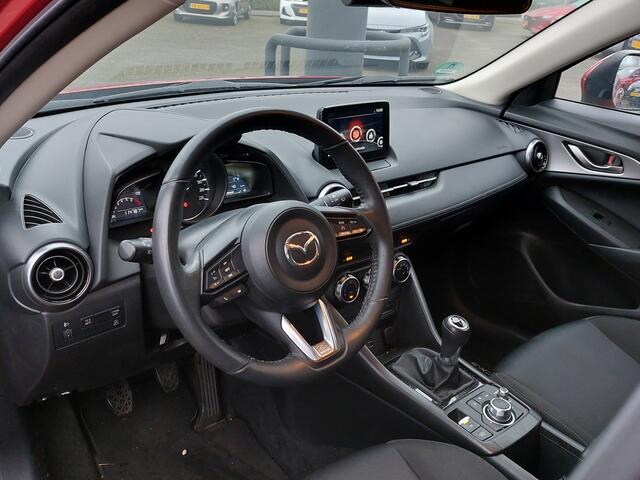 Mazda CX-3 2.0 SkyActiv-G 120pk Sportive | Origineel NL | Clima | Cruise | Pdc | Stoelverwarming | Licht+Regensensor | Privacy Glass | 18''lm | Trekhaak