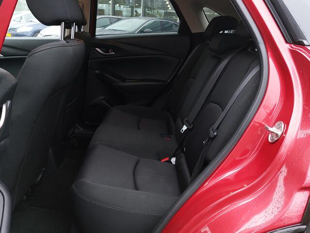 Mazda CX-3 2.0 SkyActiv-G 120pk Sportive | Origineel NL | Clima | Cruise | Pdc | Stoelverwarming | Licht+Regensensor | Privacy Glass | 18''lm | Trekhaak