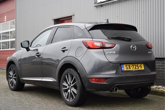 Mazda CX-3 2.0 SkyActiv-G 120 SkyLease GT Head-up, Camera, Automaat, Stoelverwarming, Keyless