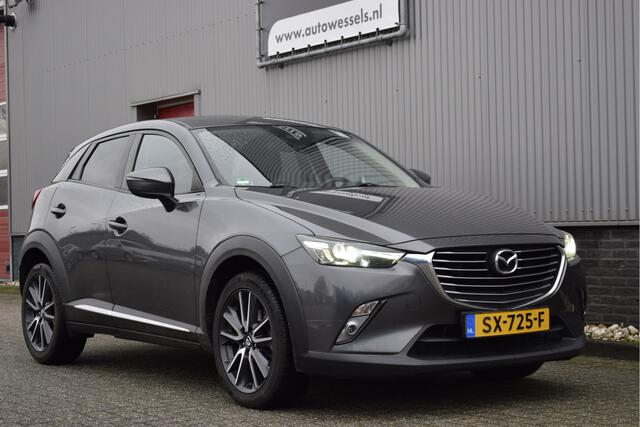 Mazda CX-3 2.0 SkyActiv-G 120 SkyLease GT Head-up, Camera, Automaat, Stoelverwarming, Keyless