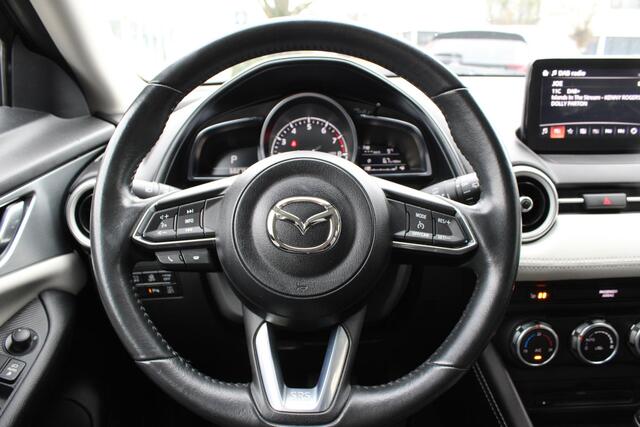 Mazda CX-3 2.0 SkyActiv-G 120 SkyLease Luxury , Automaat, Leder, Cruise, Navi, Clima, Camera, PDC, HUD, LMV 18 Inch, Stoelverwarming