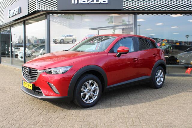 Mazda CX-3 2.0 SkyActiv-G 120 Dynamic , Trekhaak, Navi, Clima, Cruise, PDC, LKA, LMV 16 Inch, Stoelverwarming