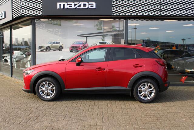 Mazda CX-3 2.0 SkyActiv-G 120 Dynamic , Trekhaak, Navi, Clima, Cruise, PDC, LKA, LMV 16 Inch, Stoelverwarming
