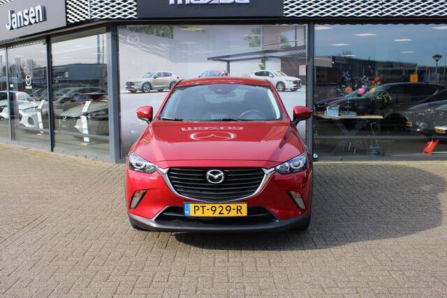 Mazda CX-3 2.0 SkyActiv-G 120 Dynamic , Trekhaak, Navi, Clima, Cruise, PDC, LKA, LMV 16 Inch, Stoelverwarming