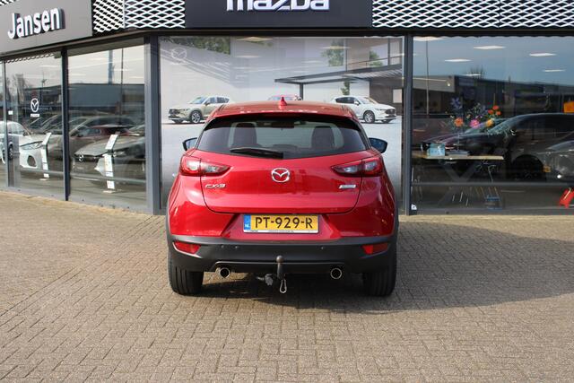 Mazda CX-3 2.0 SkyActiv-G 120 Dynamic , Trekhaak, Navi, Clima, Cruise, PDC, LKA, LMV 16 Inch, Stoelverwarming