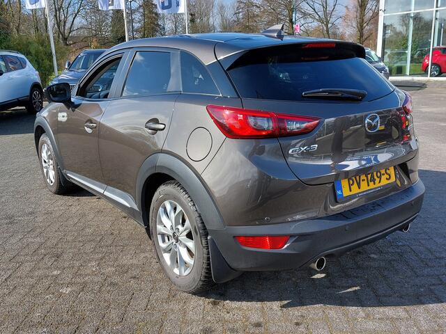 Mazda CX-3 2.0 SkyActiv-G 120pk SkyLease GT | Origineel NL | Navi | Clima | Cruise | Half-Leder | Head-Up | Keyless Entry | Pdc+Camera | Led Koplampen | Dodehoek+Rijstrooksensor | Privacy Glass | 18''lm