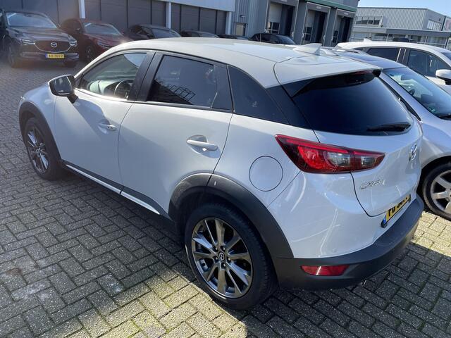 Mazda CX-3 2.0 SkyActiv-G 120 GT-Luxury , Leder, Cruise, HUD, PDC, Camera, Stoelverwarming, Navi, LKA, LMV 18 Inch