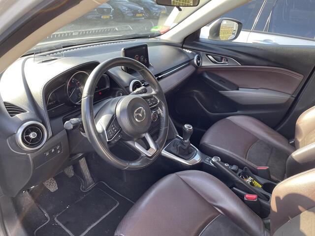 Mazda CX-3 2.0 SkyActiv-G 120 GT-Luxury , Leder, Cruise, HUD, PDC, Camera, Stoelverwarming, Navi, LKA, LMV 18 Inch