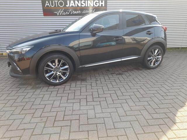 Mazda CX-3 2.0 SkyActiv-G 120 GT-M Automaat | Clima | Navigatie | Trekhaak | Stoelverwarming | Leer | Camera | RIJKLAARPRIJS INCL 12 MAANDEN GARANTIE EN BEURT