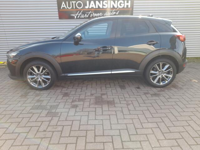 Mazda CX-3 2.0 SkyActiv-G 120 GT-M Automaat | Clima | Navigatie | Trekhaak | Stoelverwarming | Leer | Camera | RIJKLAARPRIJS INCL 12 MAANDEN GARANTIE EN BEURT